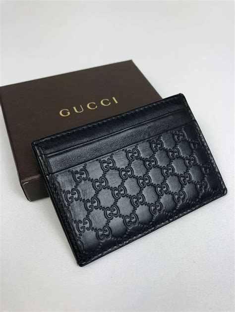 gucci micro guccissima card case